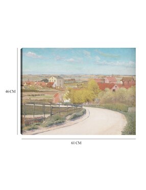 Cuadro decorativo Vista desde una carretera cerca de Næstved, Zelanda (1892 – 1896) técnica mixta Cuadros Jr Caminos