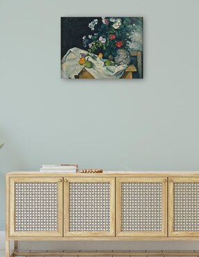 Cuadro decorativo Naturaleza muerta con flores y frutas (entre 1888 y 1890) técnica mixta Cuadros Jr