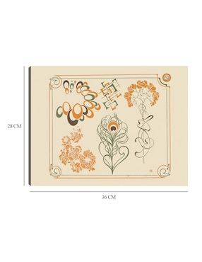 Cuadro decorativo técnica mixta Cuadros Jr Formas