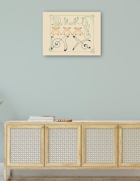 Cuadro decorativo técnica mixta Cuadros Jr Formas