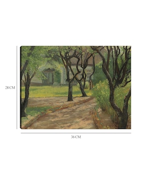 Cuadro decorativo Un camino sinuoso (1893) técnica mixta Cuadros Jr Caminos