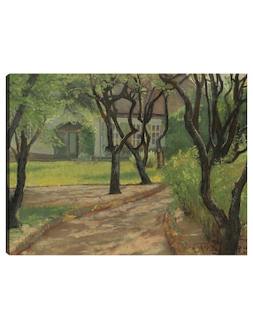 Cuadro Decorativo Un Camino Sinuoso (1893) Técnica Mixta Cuadros Jr Caminos