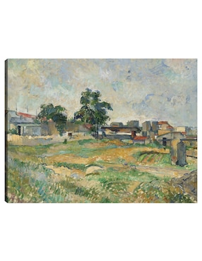 Cuadro Decorativo Paisaje Cerca De París (c. 1876) Técnica Mixta Cuadros Jr Campos