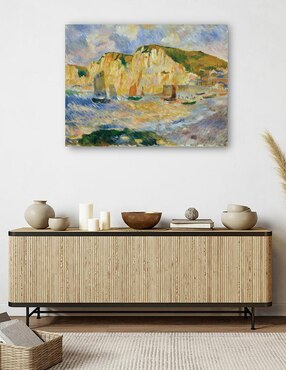 Cuadro decorativo Mar y acantilados (hacia 1885) técnica mixta Cuadros Jr Inspiración