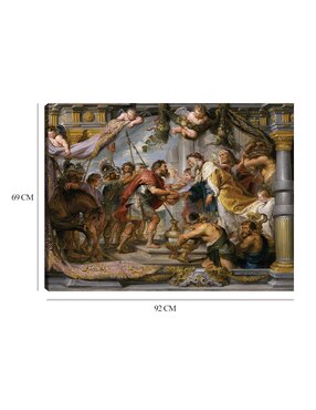 Cuadro decorativo El encuentro de Abraham y Melquisedec (c. 1626) técnica mixta Cuadros Jr Religión y Espiritualidad