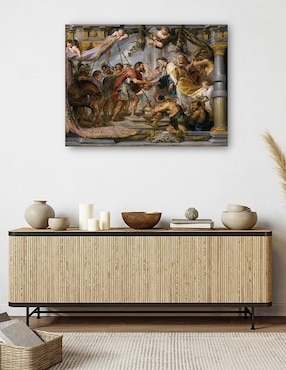 Cuadro decorativo El encuentro de Abraham y Melquisedec (c. 1626) técnica mixta Cuadros Jr Religión y Espiritualidad