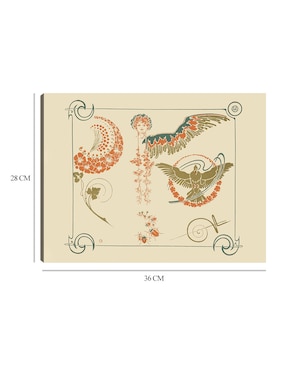 Cuadro decorativo técnica mixta Cuadros Jr Formas
