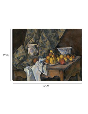 Cuadro decorativo Naturaleza muerta con manzanas y melocotones (c. 1905) técnica mixta Cuadros Jr
