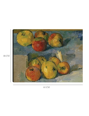 Cuadro decorativo Manzanas (1878-1879) técnica mixta Cuadros Jr