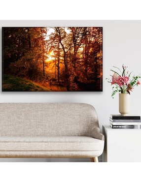 Cuadro decorativo Industria Grafica Ciento 23 pixtreats amanecer en el bosque