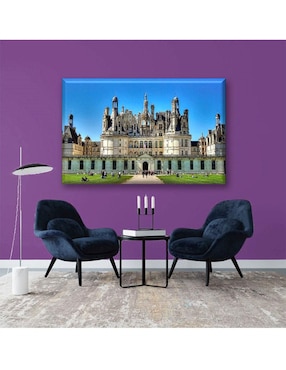 Cuadro decorativo Industria Grafica Ciento 23 castillo en francia