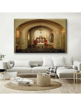 Cuadro decorativo Industria Grafica Ciento 23 iglesia estilo gótico