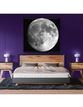 Cuadro decorativo Industria Grafica Ciento 23 luna llena