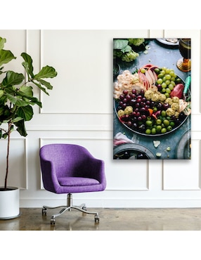Cuadro decorativo Industria Grafica Ciento 23 Bandeja de verduras