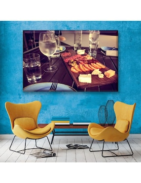 Cuadro decorativo Industria Grafica Ciento 23 Mesa de refrigerios