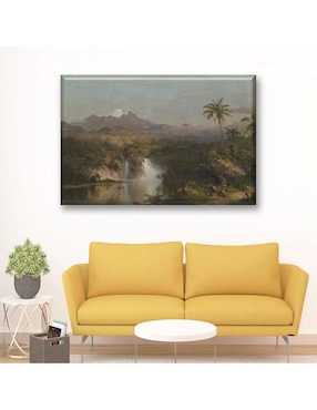 Cuadro decorativo Industria Grafica Ciento 23 vista de cotopaxi by frederic edwin church