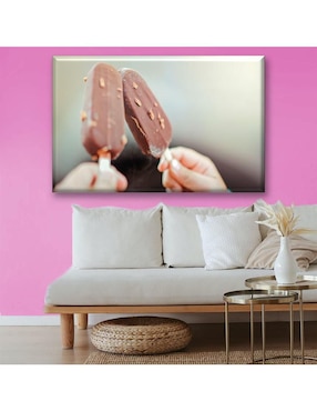 Cuadro decorativo Industria Grafica Ciento 23 Pixtreats paletas de chocolate