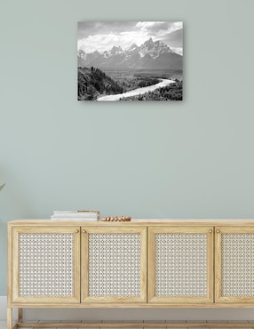 Cuadro decorativo Montañas Tetons - Río Snake técnica mixta Cuadros Jr Inspiración