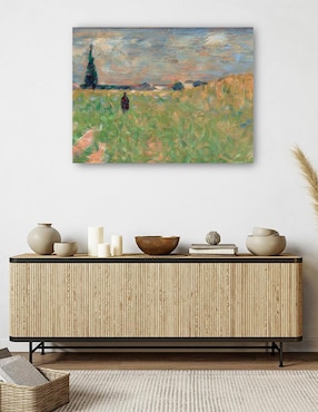 Cuadro decorativo Un paisaje de verano técnica mixta Cuadros Jr Inspiración