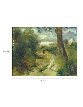 Cuadro decorativo Paisaje entre tormentas técnica mixta Cuadros Jr Caminos