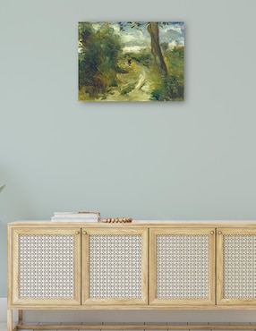 Cuadro decorativo Paisaje entre tormentas técnica mixta Cuadros Jr Caminos