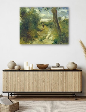 Cuadro decorativo Paisaje entre tormentas técnica mixta Cuadros Jr Caminos