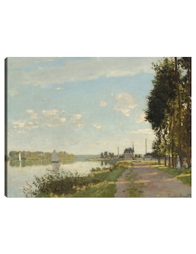 Cuadro decorativo Argenteuil técnica mixta Cuadros Jr Ríos