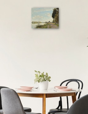Cuadro decorativo Argenteuil técnica mixta Cuadros Jr Ríos