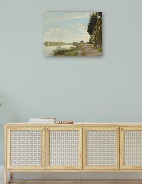 Cuadro decorativo Argenteuil técnica mixta Cuadros Jr Ríos
