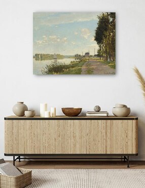 Cuadro decorativo Argenteuil técnica mixta Cuadros Jr Ríos