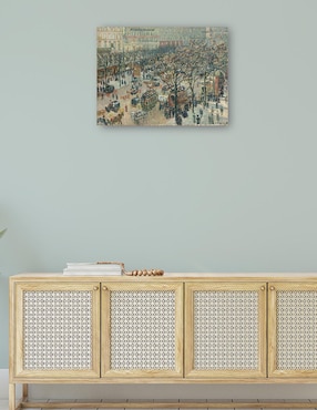 Cuadro decorativo Bulevar de los Italianos técnica mixta Cuadros Jr Edificios