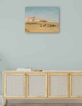 Cuadro decorativo Paisaje egipcio técnica mixta Cuadros Jr Desiertos