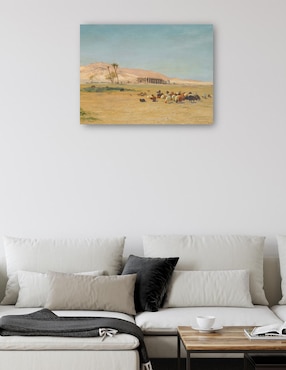 Cuadro decorativo Paisaje egipcio técnica mixta Cuadros Jr Desiertos