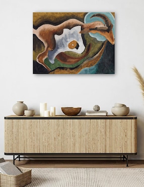 Cuadro decorativo Cabra (1935) técnica mixta Cuadros Jr Formas