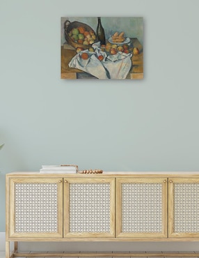 Cuadro decorativo La canasta de manzanas técnica mixta Cuadros Jr