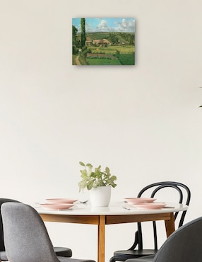 Cuadro decorativo Paisaje en Les Patis, Pontoise técnica mixta Cuadros Jr Campos