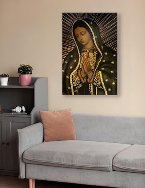 Litografía Un Toque Francés Religioso técnica mixta