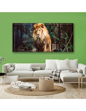 Cuadro decorativo Industria Grafica Ciento 23 León panorámico