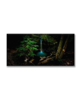 Cuadro decorativo Industria Grafica Ciento 23 Cascada dentro del bosque