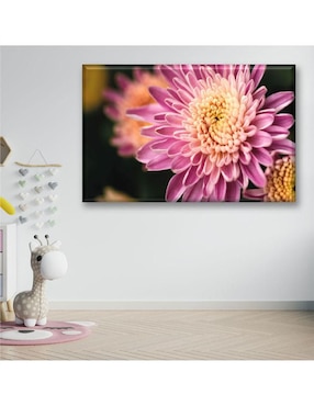 Cuadro decorativo Industria Grafica Ciento 23 Dalia rosa