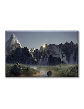 Cuadro decorativo Industria Grafica Ciento 23 Montaña con puesta de sol
