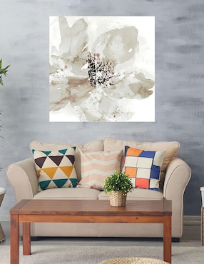 Cuadro decorativo Corola Neutral I técnica mixta Cuadros Jr Floración