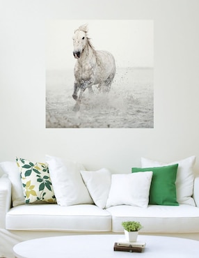 Cuadro decorativo Cabalgata técnica mixta Cuadros Jr Vida Silvestre