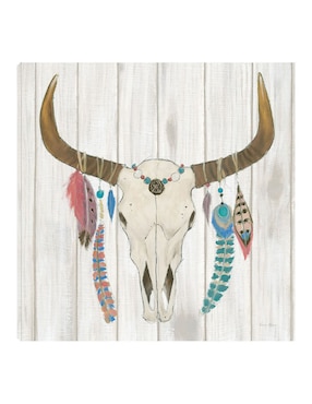 Cuadro decorativo Bohemio Creciente I técnica mixta Cuadros Jr Símbolos
