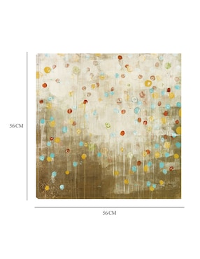 Cuadro decorativo Efervescencia 1 técnica mixta Cuadros Jr Colores