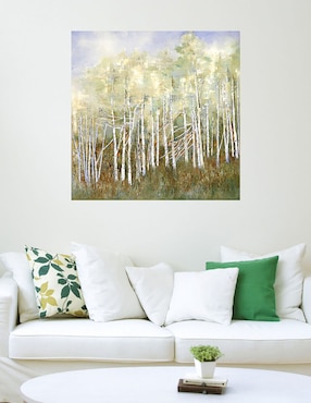 Cuadro decorativo Cambio necesario en verano técnica mixta Cuadros Jr Bosques