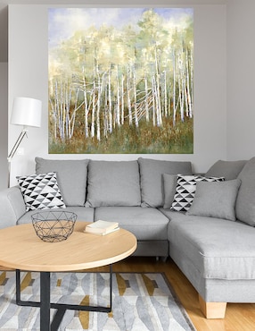 Cuadro decorativo Cambio necesario en verano técnica mixta Cuadros Jr Bosques