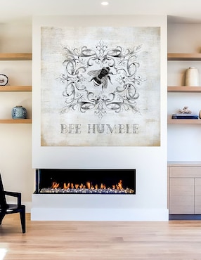 Cuadro decorativo Abeja I técnica mixta Cuadros Jr Animales Domésticos
