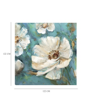Cuadro decorativo Bellissimo I Suave técnica mixta Cuadros Jr Floración