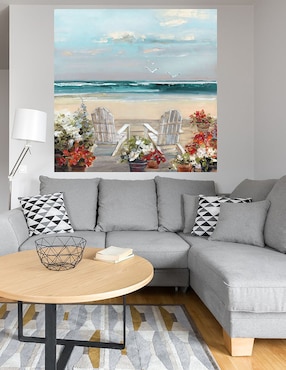 Cuadro decorativo Brisamarina de Verano técnica mixta Cuadros Jr Playas